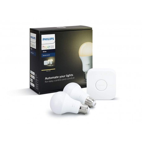 Philips Hue White E27 Led Lampen Starter Set Soundlightreflex Shop